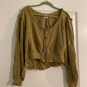 Free People Sweater off the shoulder